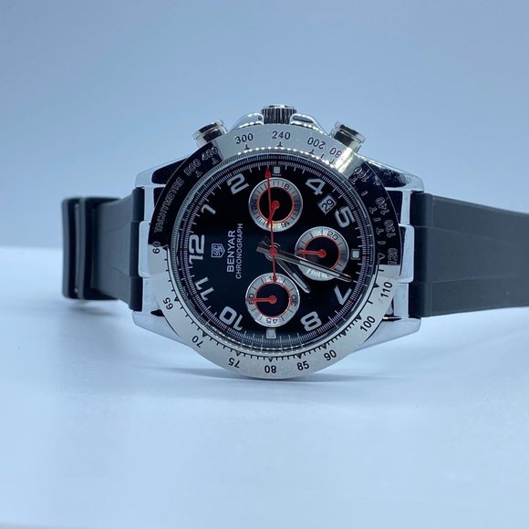 Luxury Men's Functional Chronograph Sport 30M Waterproof Daytona Design Watch - Picture 5 of 7